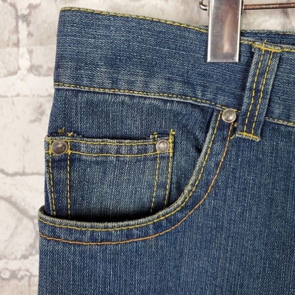 Vintage 90s Wide Leg Jeans 38W x 32L Hip Hop Y2K Streetwear - Picture 4 of 16